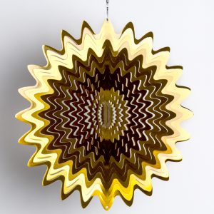 Spinner Gold Crazy Waves Round